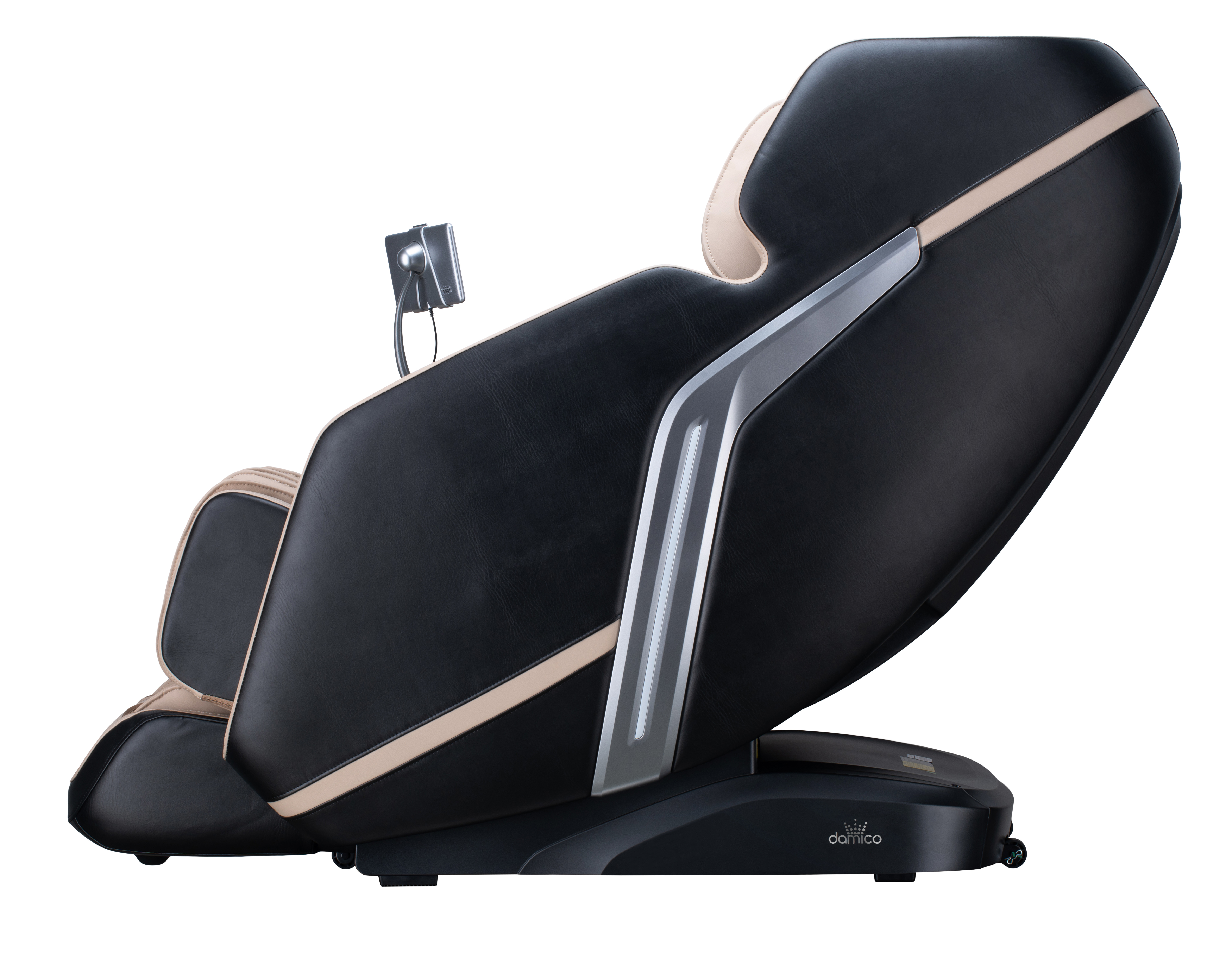 Najlepšie 4D masážne kreslo Damico Vento má vyhrievané hlavice